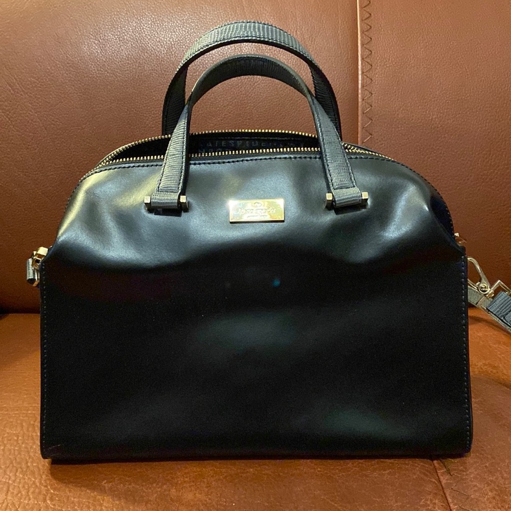 Kate Spade - Black Leather Crossbody Bag
